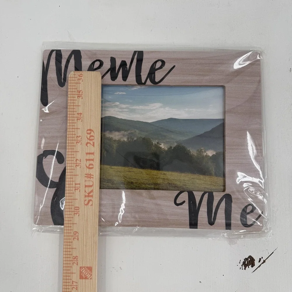 Meme & Me Picture Frame‎ 4x6 Photo Free Standing Decor Grandma